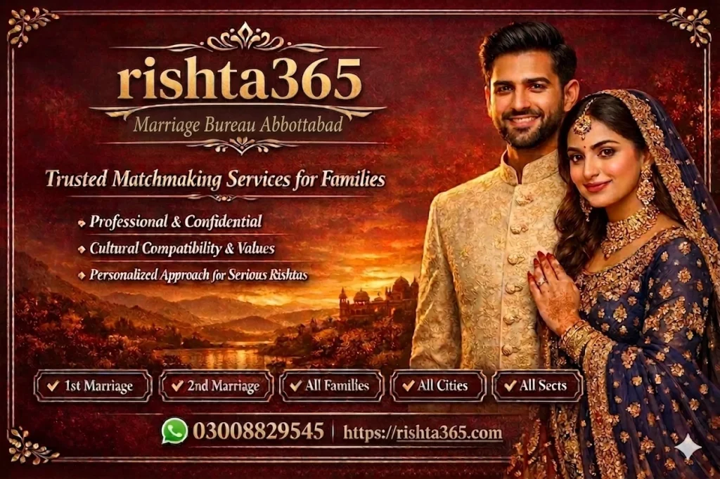 No.1 Marriage Bureau Abbottabad 100% Family Satisfaction marriage bureau abbottabad