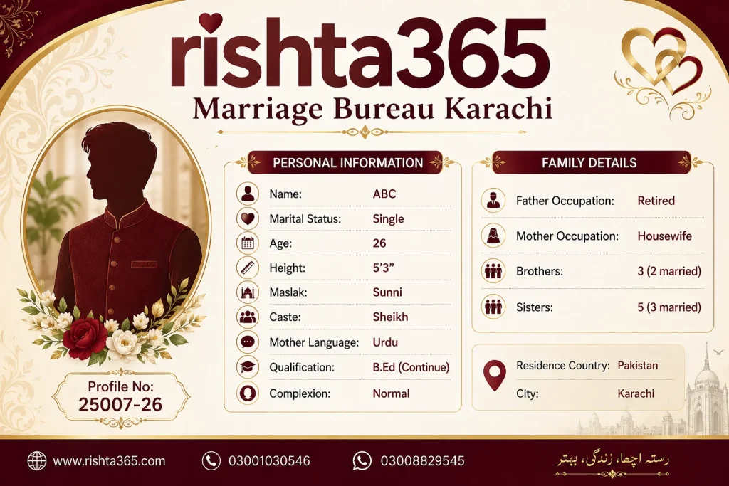 karachi rishta profile