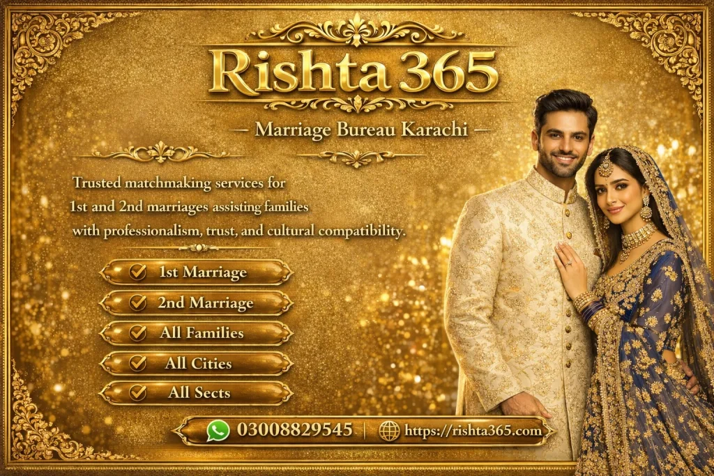 marriage bureau karachi