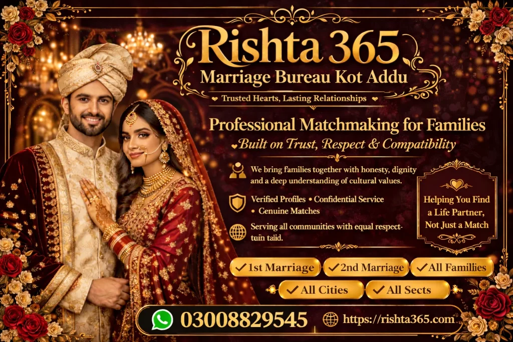 marriage bureau kot addu