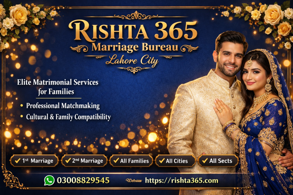 Professional Marriage Bureau Lahore City with 20+ Expert Consultants marriage bureau lahore city