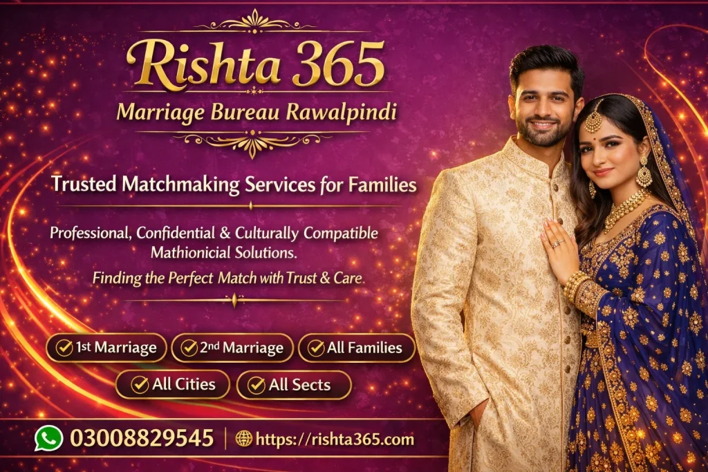 marriage bureau rawalpindi
