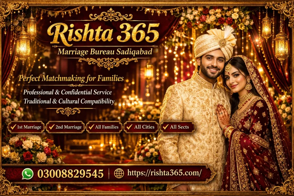 marriage bureau sadiqabad
