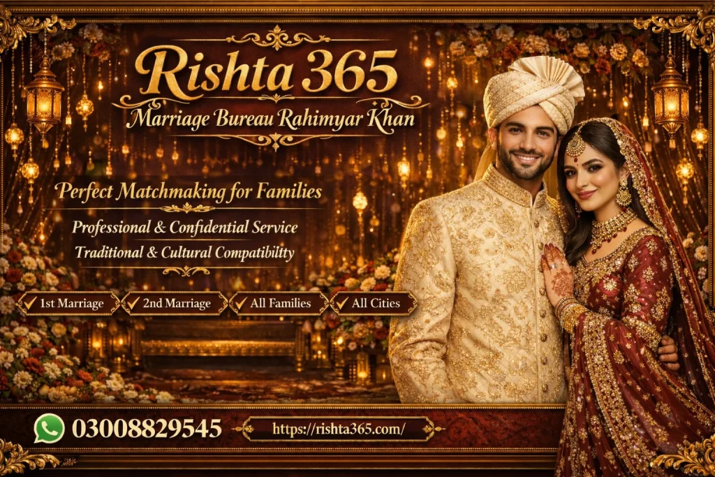 Leading Marriage Bureau Rahimyar Khan with 500+ Registrations marriage bureau rahimyar khan