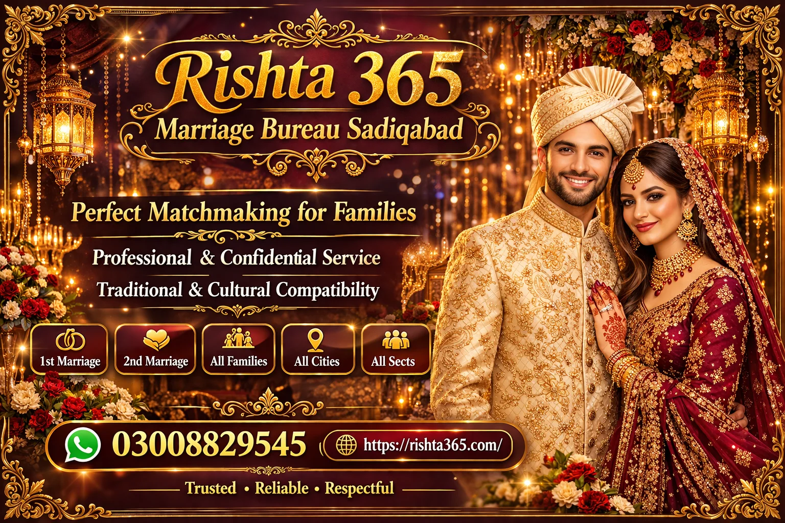 marriage bureau sadiqabad
