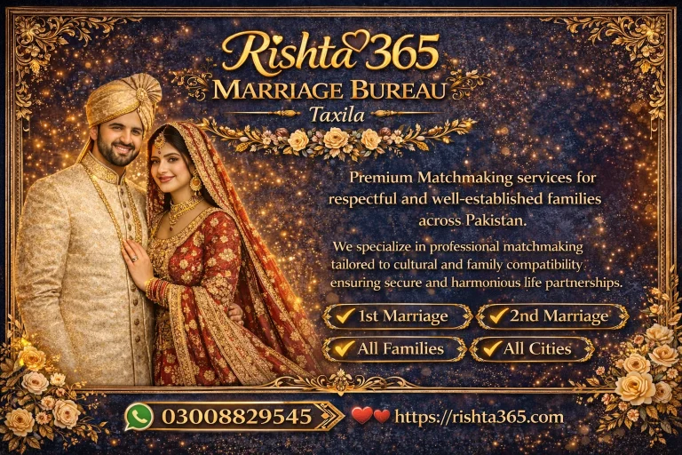 marriage bureau taxila