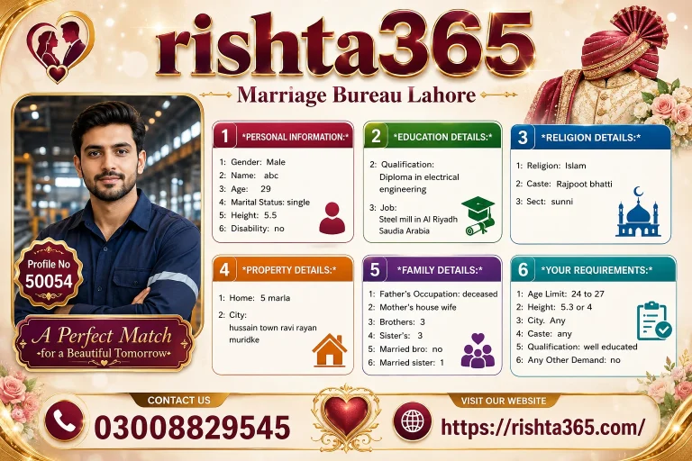 engineer rishta in lahore
