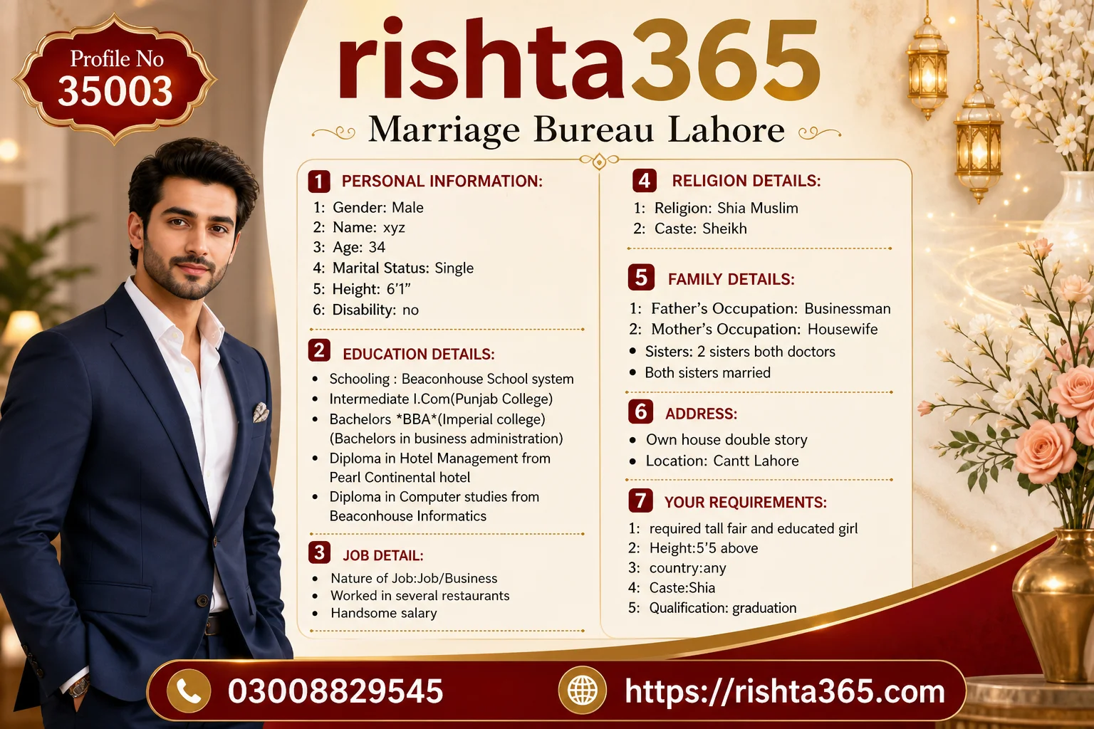 shia male proposal