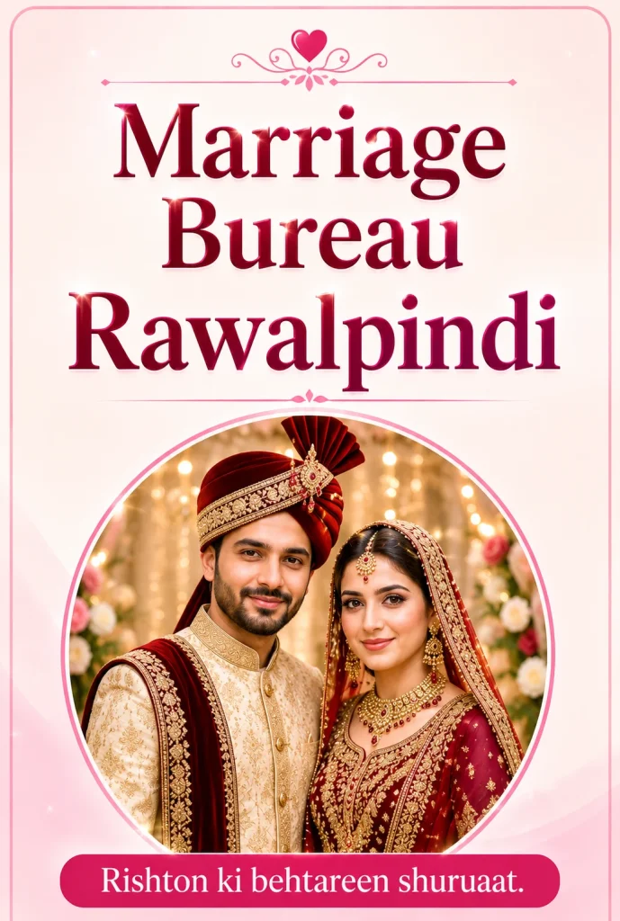 marriage bureau rawalpindi